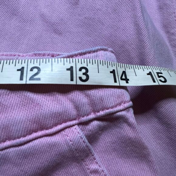 Judy Blue High Waist Garment Dyed Pink Jogger Denim 7/28 - Picture 9 of 11